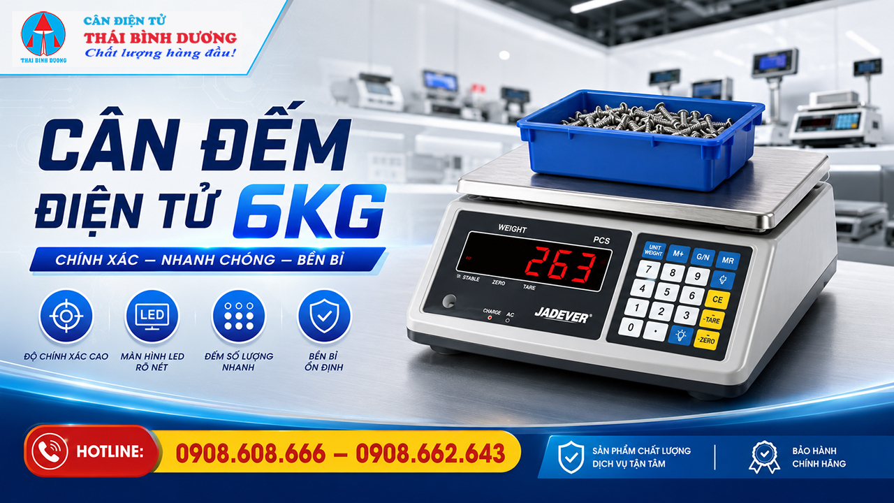 cân đếm điện tử 6kg