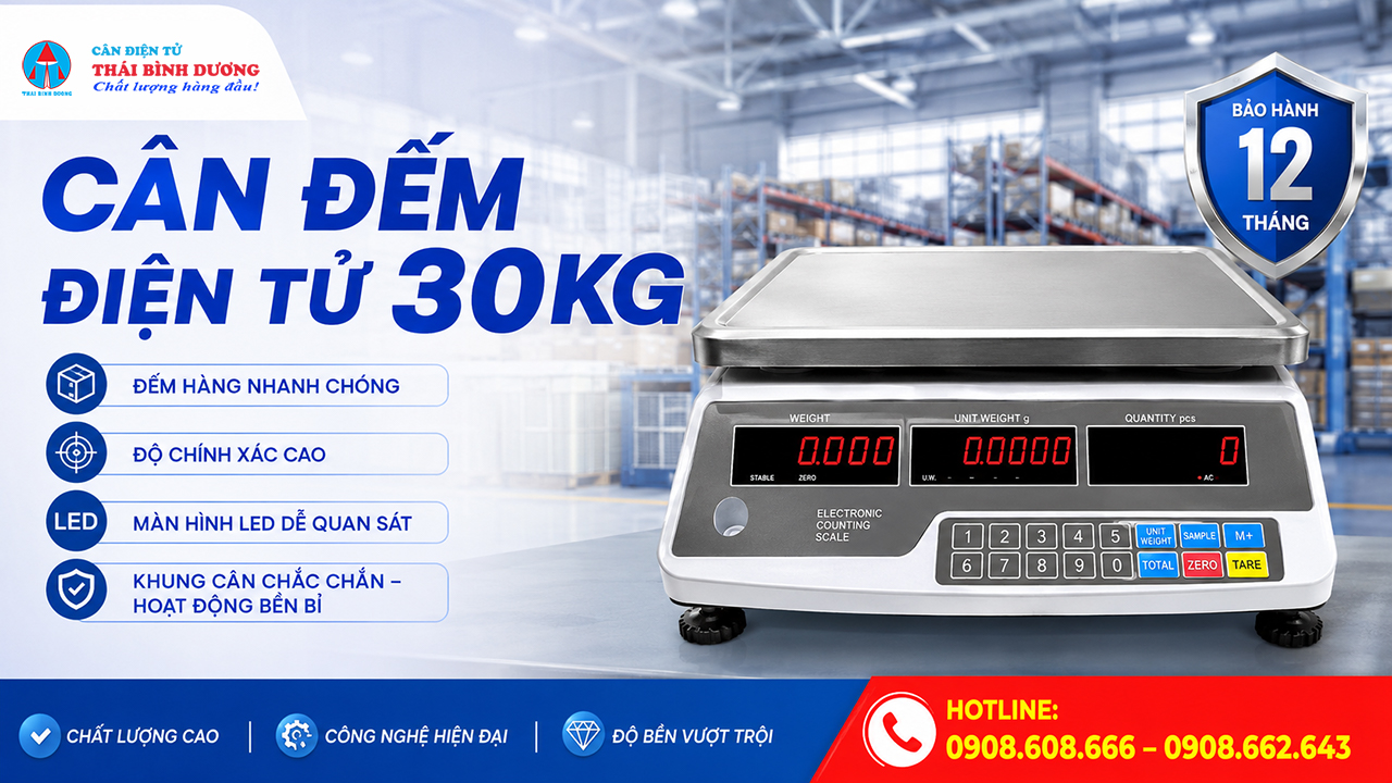 cân đếm điện tử 30kg