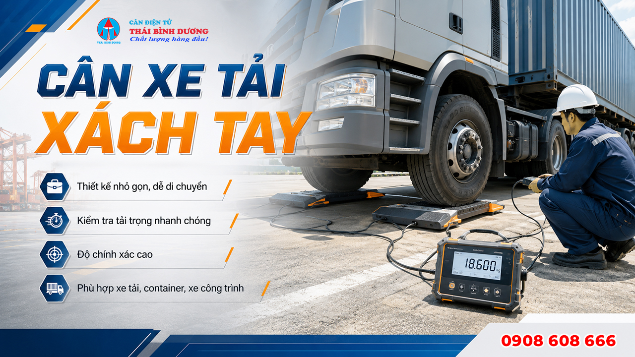 Cân xe tải xách tay
