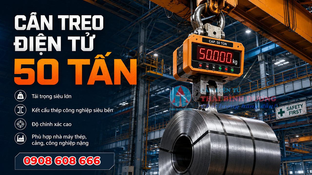 cân treo điện tử 50 tấn