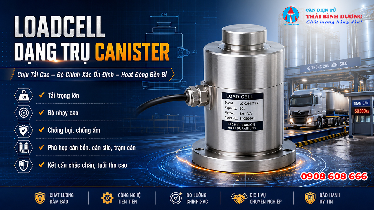 Loadcell dạng trụ