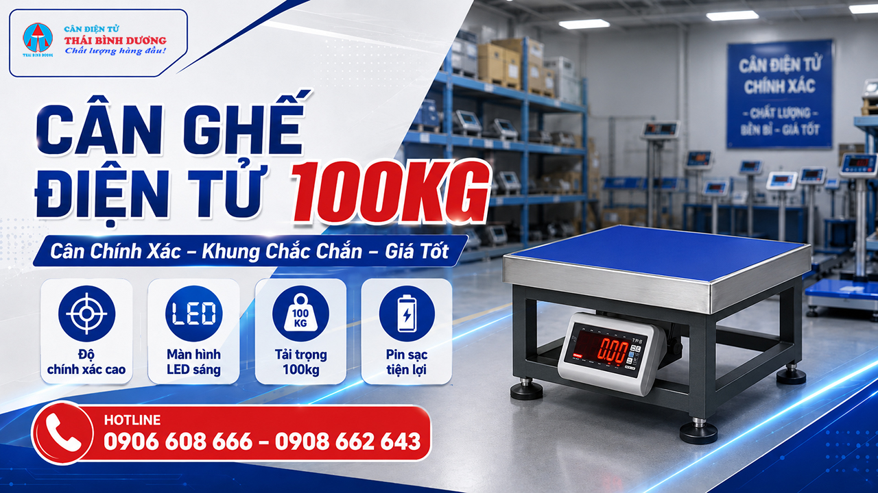 Cân ghế điện tử 100kg