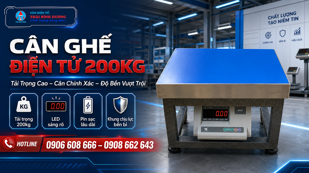 Cân ghế điện tử 200kg