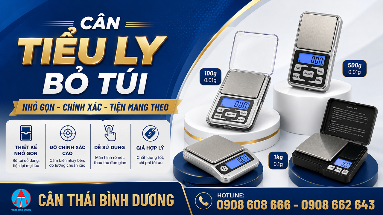 Cân tiểu ly bỏ túi
