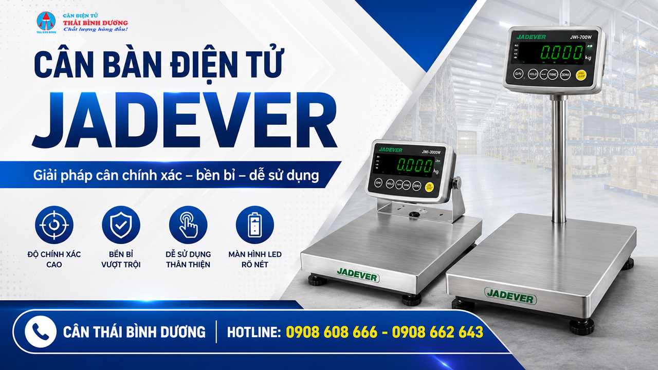 Cân bàn điện tử jadever