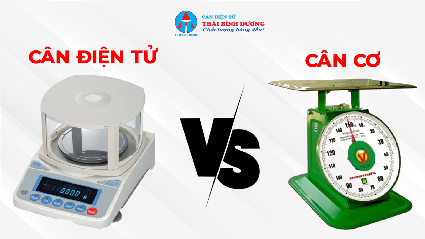 cân điện tử vs cân cơ học