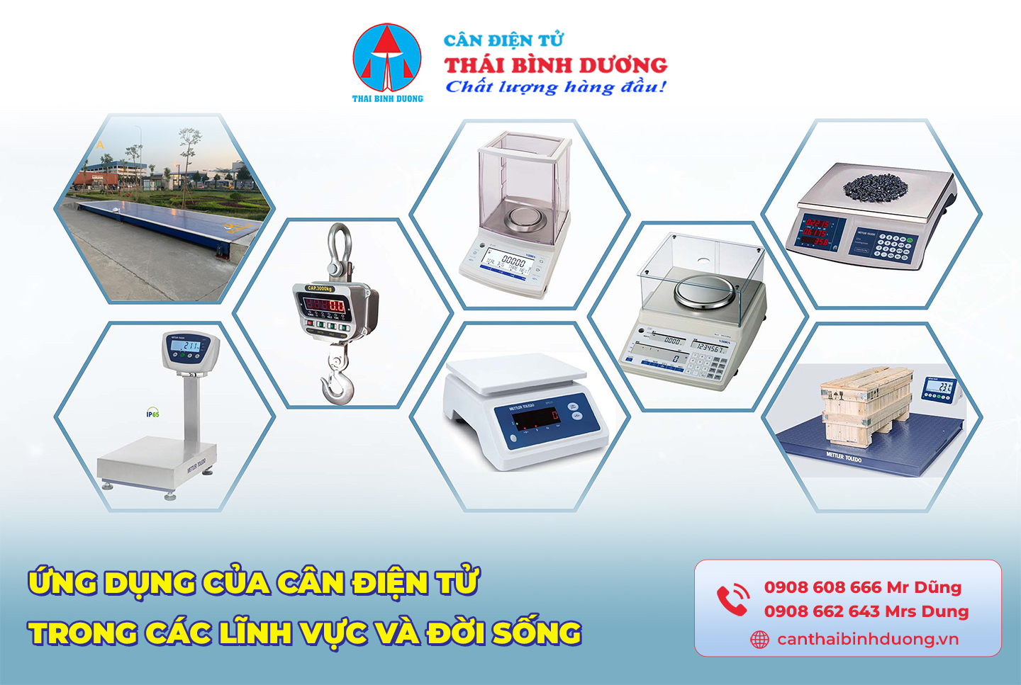 ứng dụng của cân điện tử