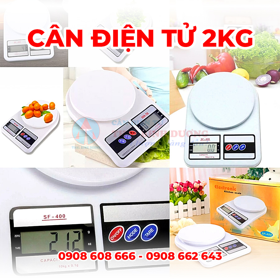 Cân điện tử 2kg