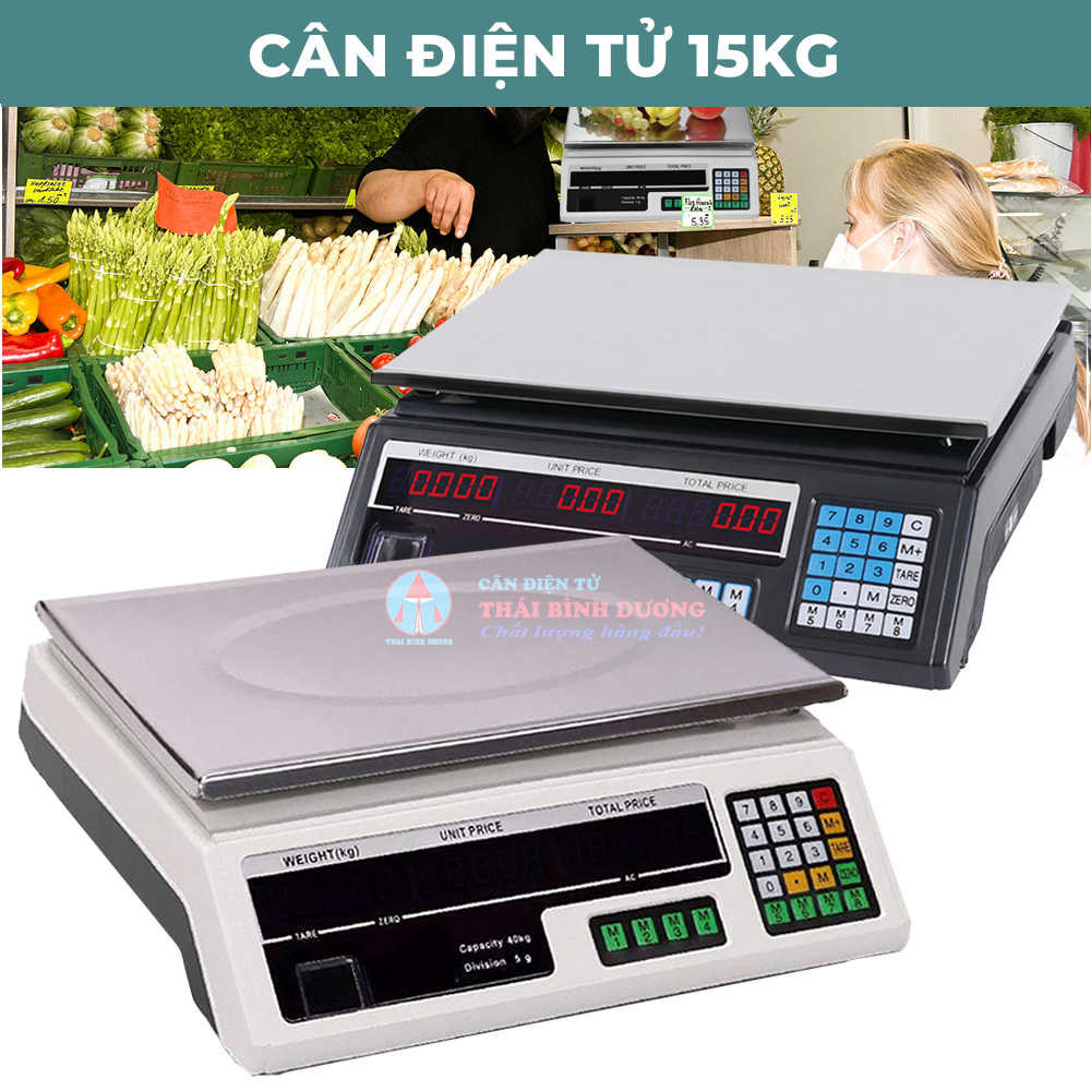 Cân điện tử 15kg