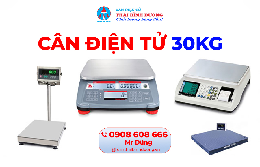 Cân điện tử 30kg