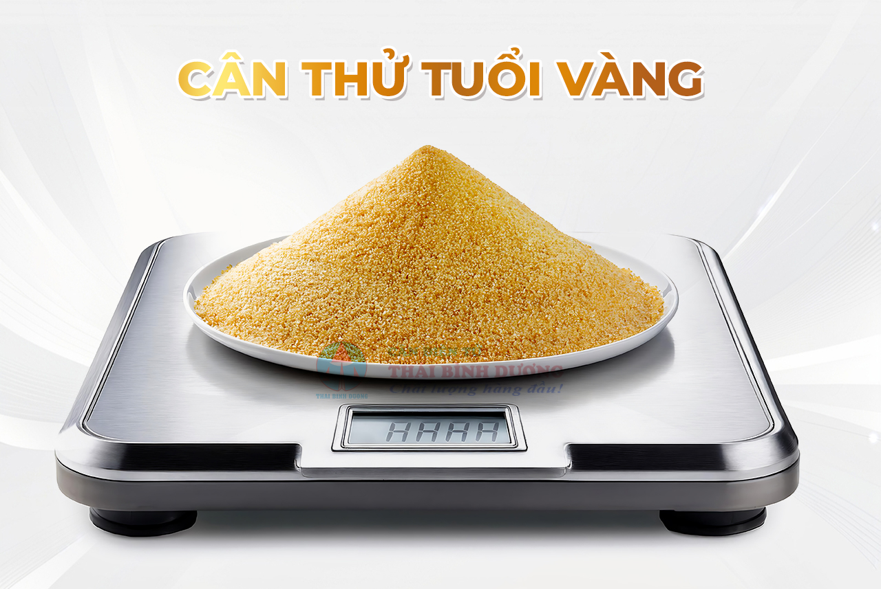 Cân thử tuổi vàng