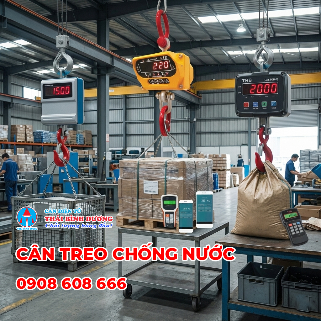 cân treo chống nước