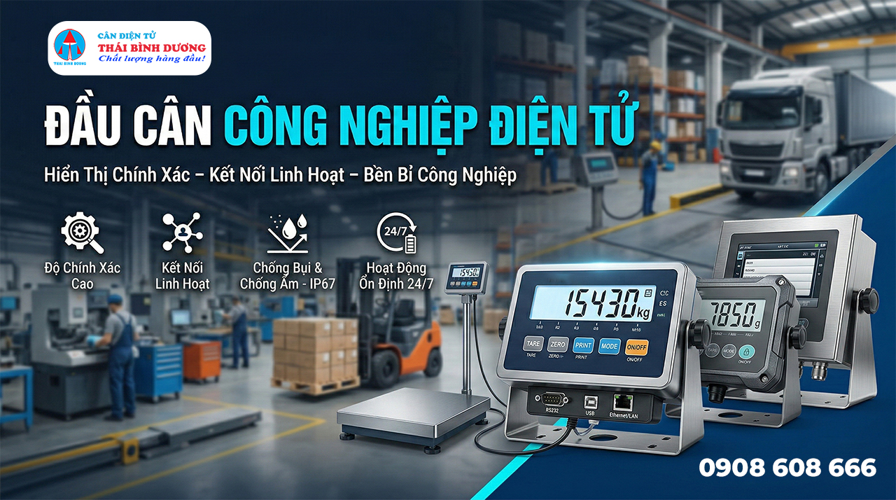 Đầu cân công nghiệp điện tử