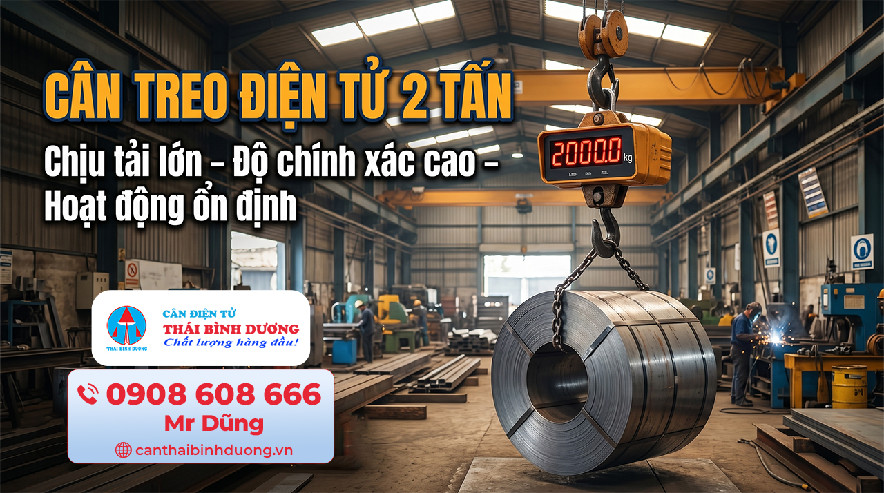 Cân treo điện tử 2 tấn