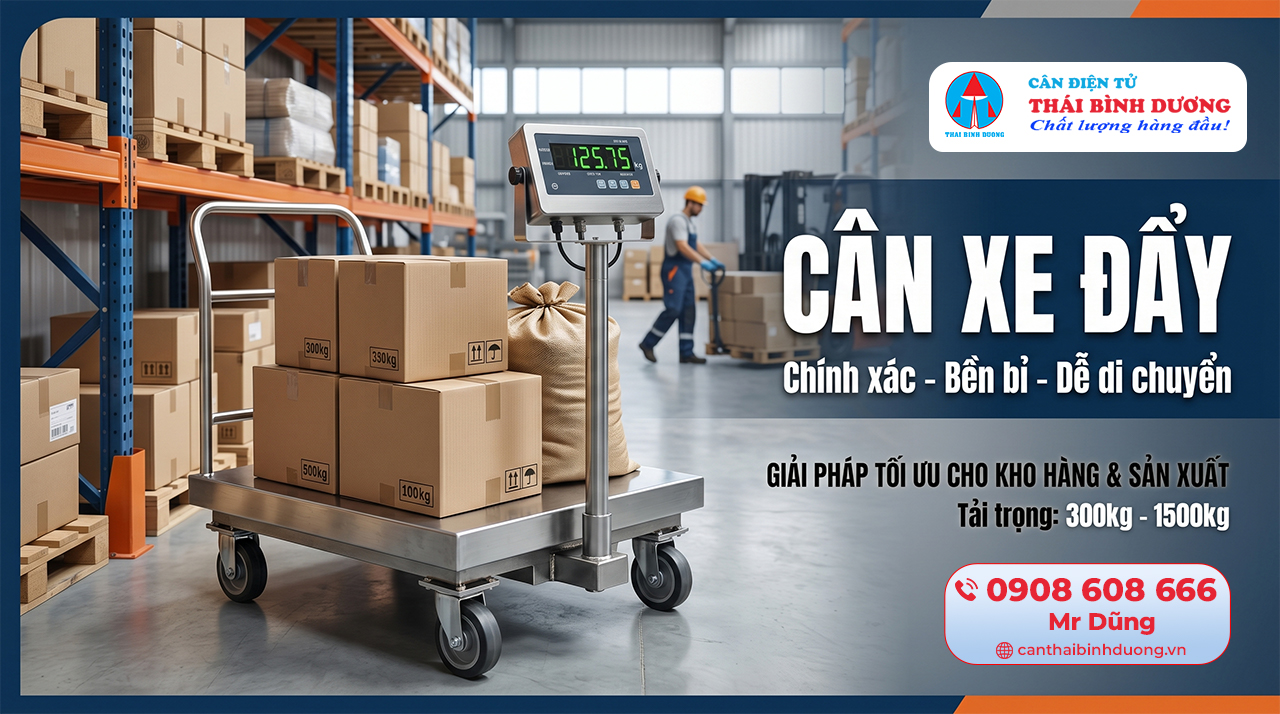 Cân xe đẩy