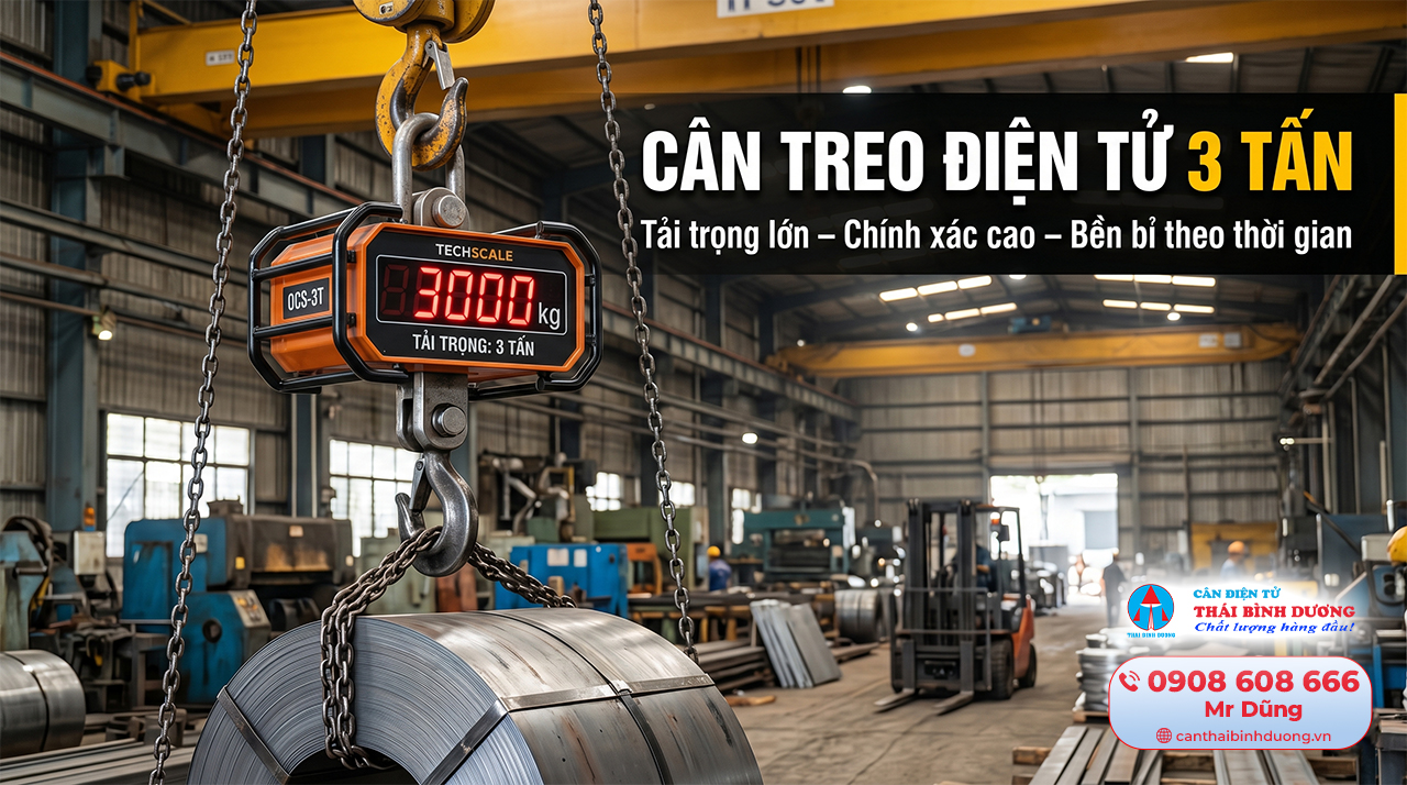 Cân treo điện tử 3 tấn