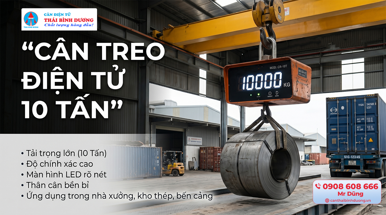 cân treo điện tử 10 tấn