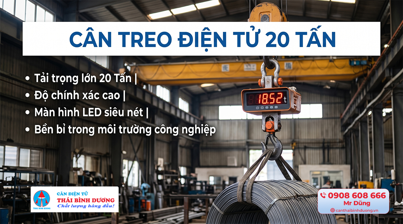 cân treo điện tử 20 tấn