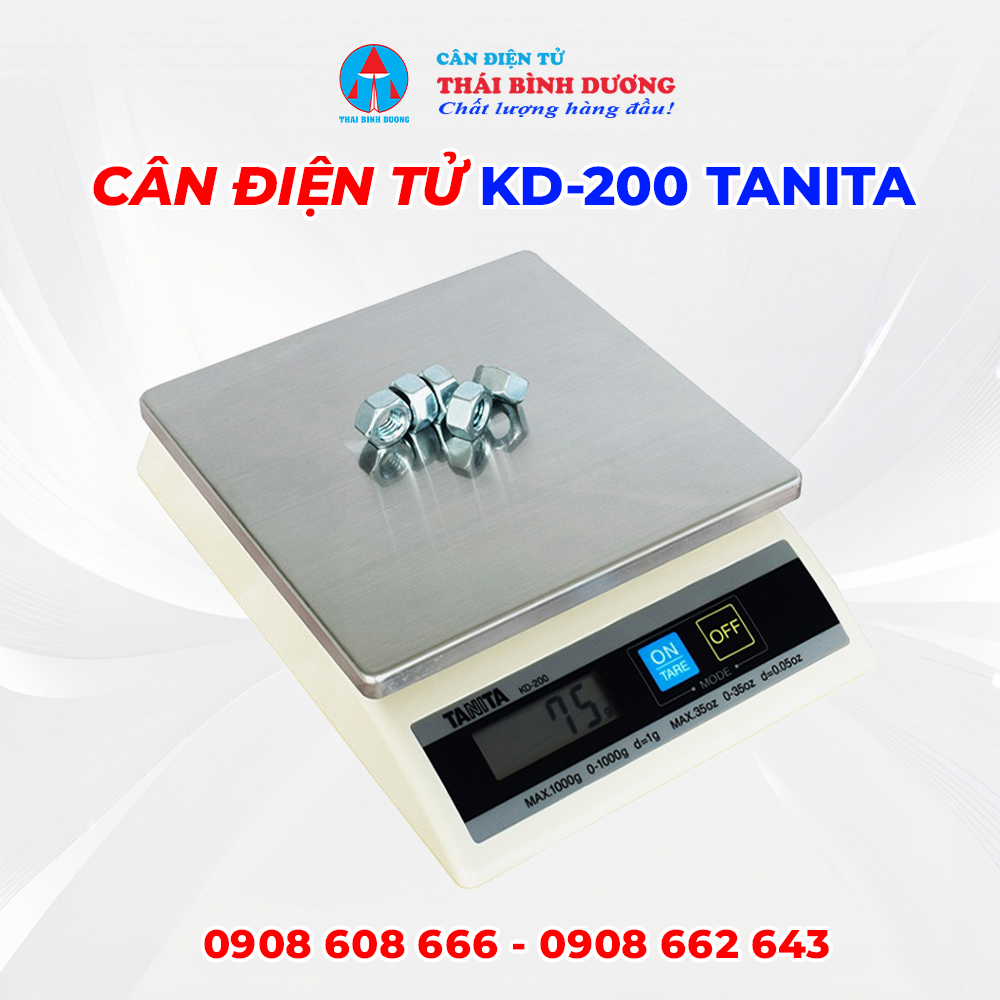 Cân điện tử Taninta KD-200 1kg 2kg 5kg