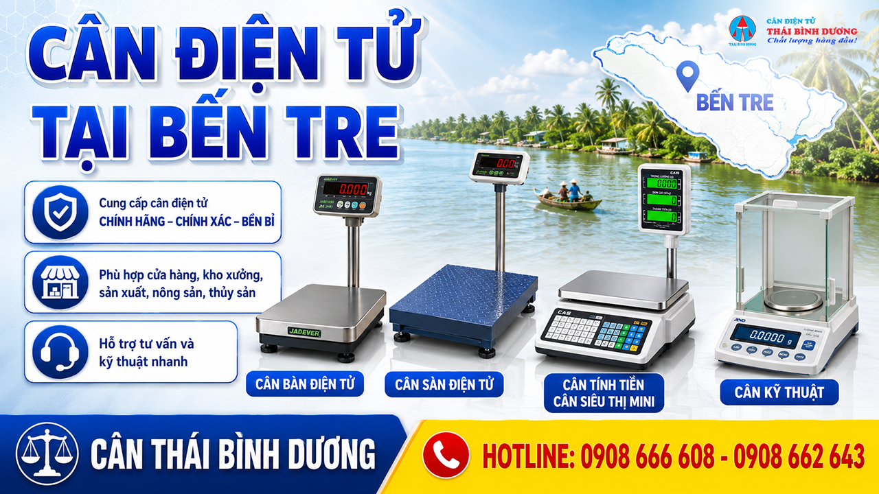 cân điện tử bến tre
