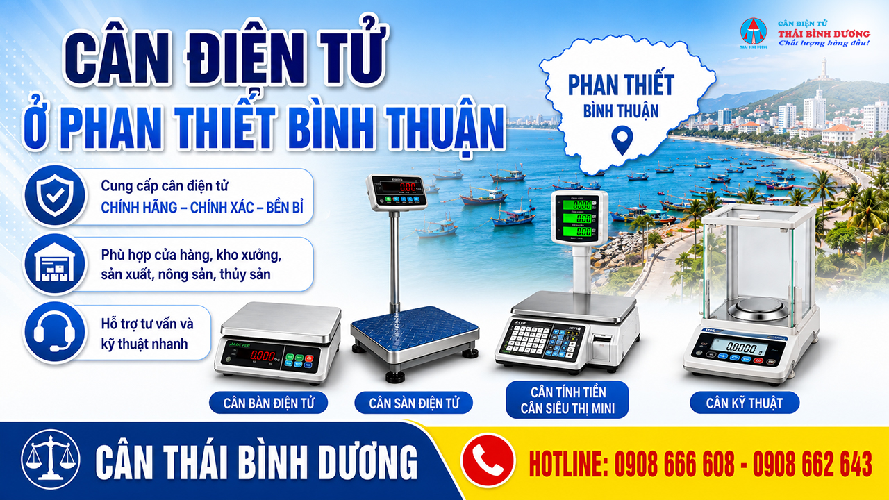Cân điện tử bình thuận