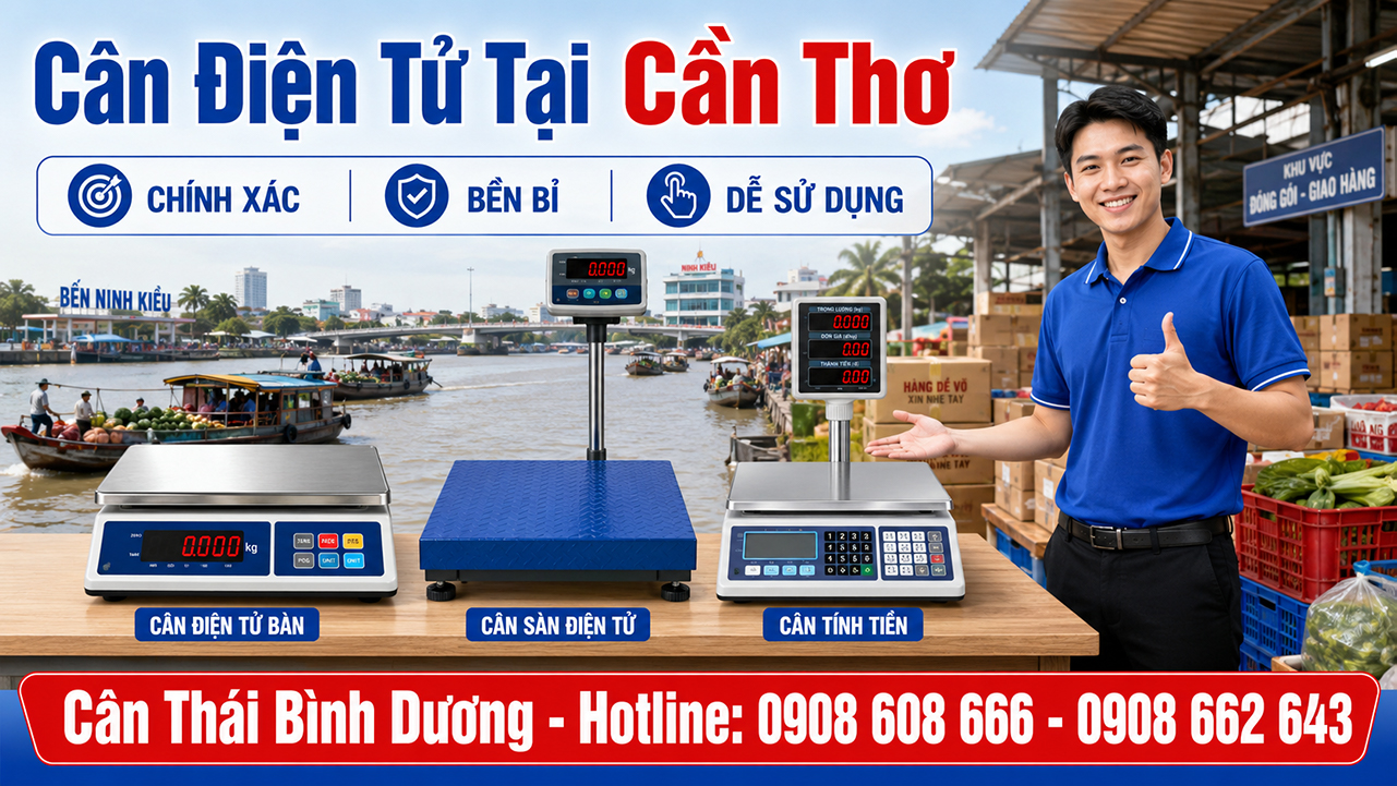 Cân điện tử cần thơ
