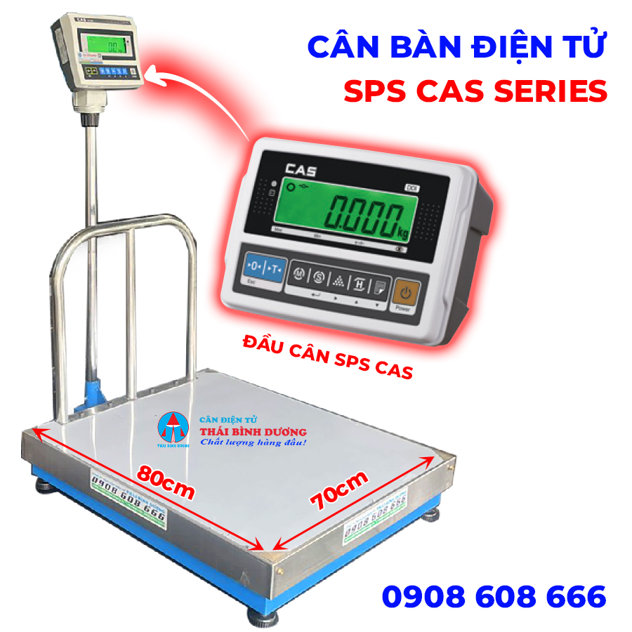 Cân bàn điện tử (30 kg – 500 kg) SPS 