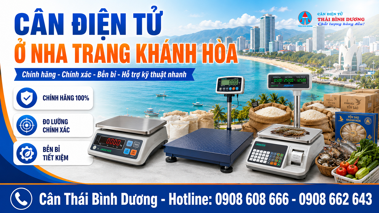 Cân điện tử khánh hòa