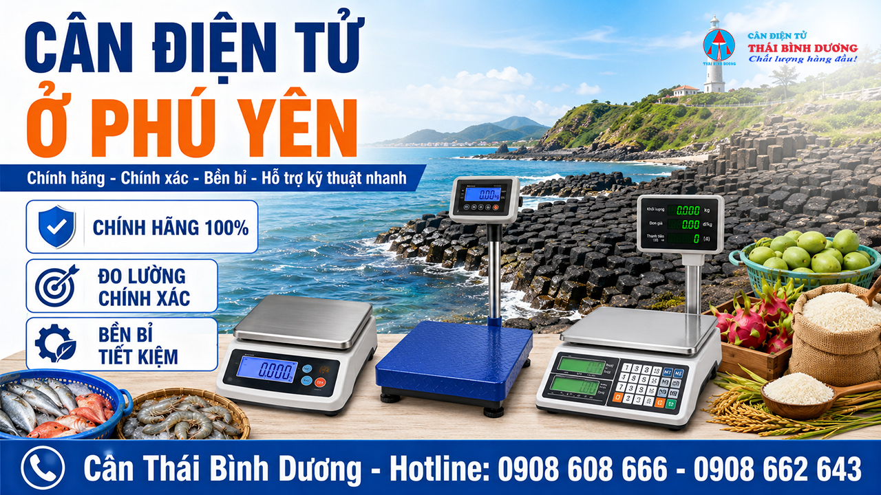 Cân điện tử ở phú yên