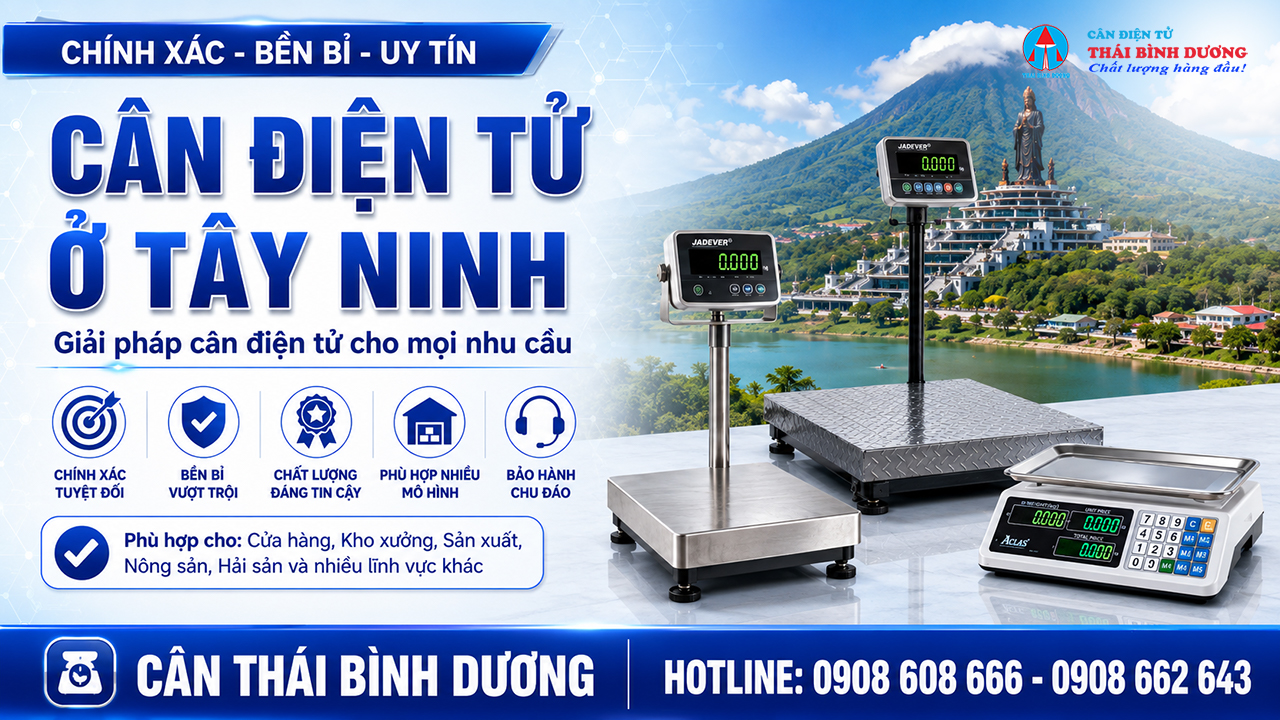 Cân Điện Tử Ở Tây Ninh