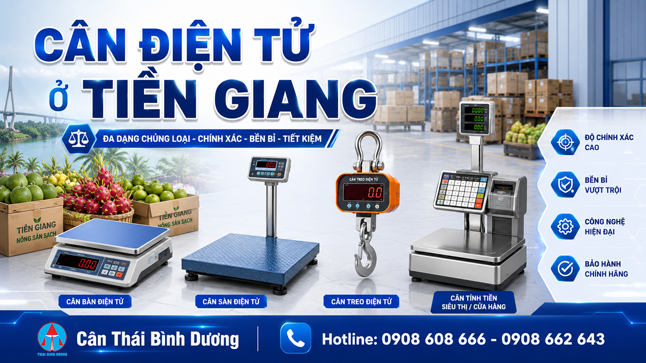 Cân Điện Tử Ở Tiền Giang
