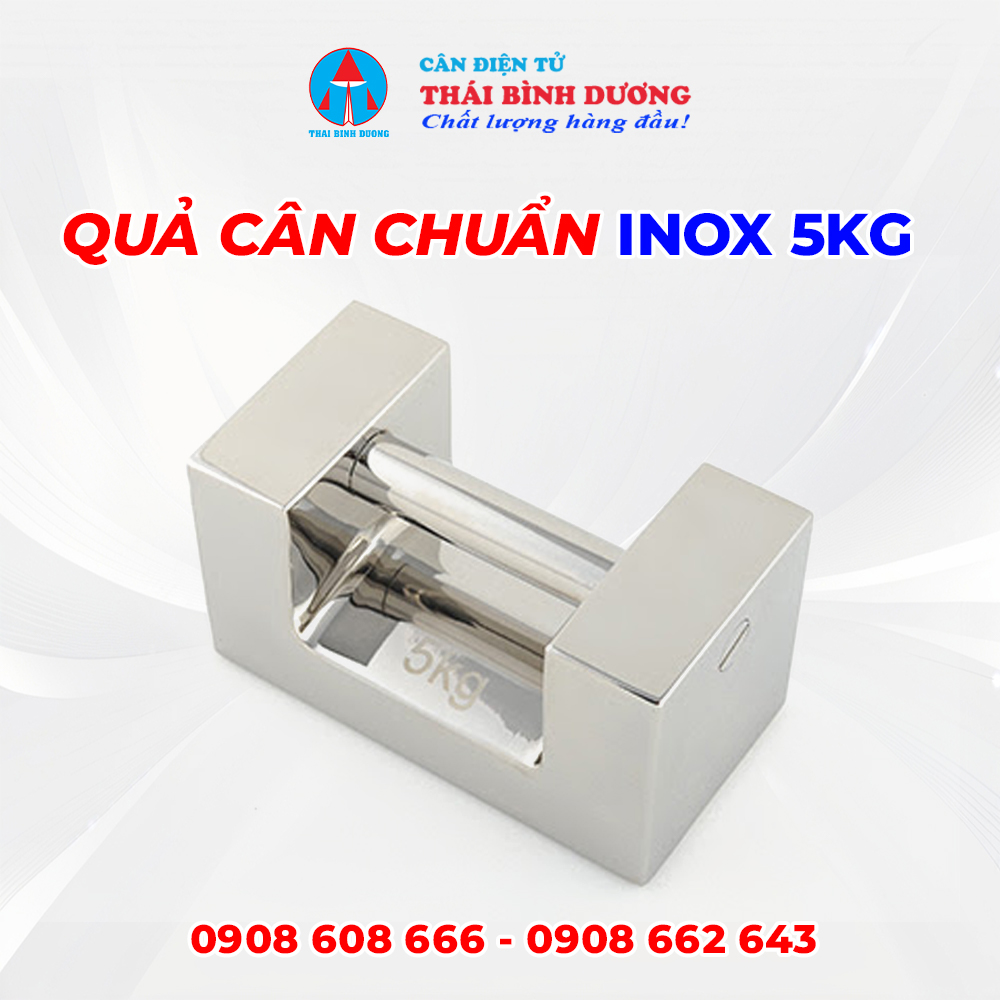 Quả Cân Chuẩn Inox 5kg