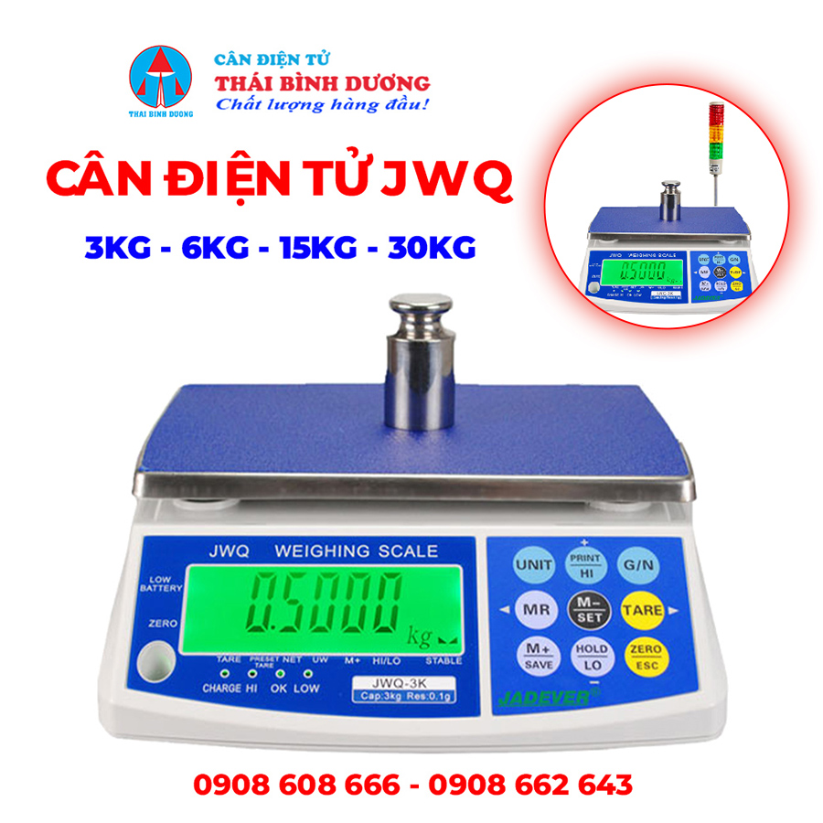 Cân Điện Tử JWQ 3Kg 6Kg 15Kg 30Kg