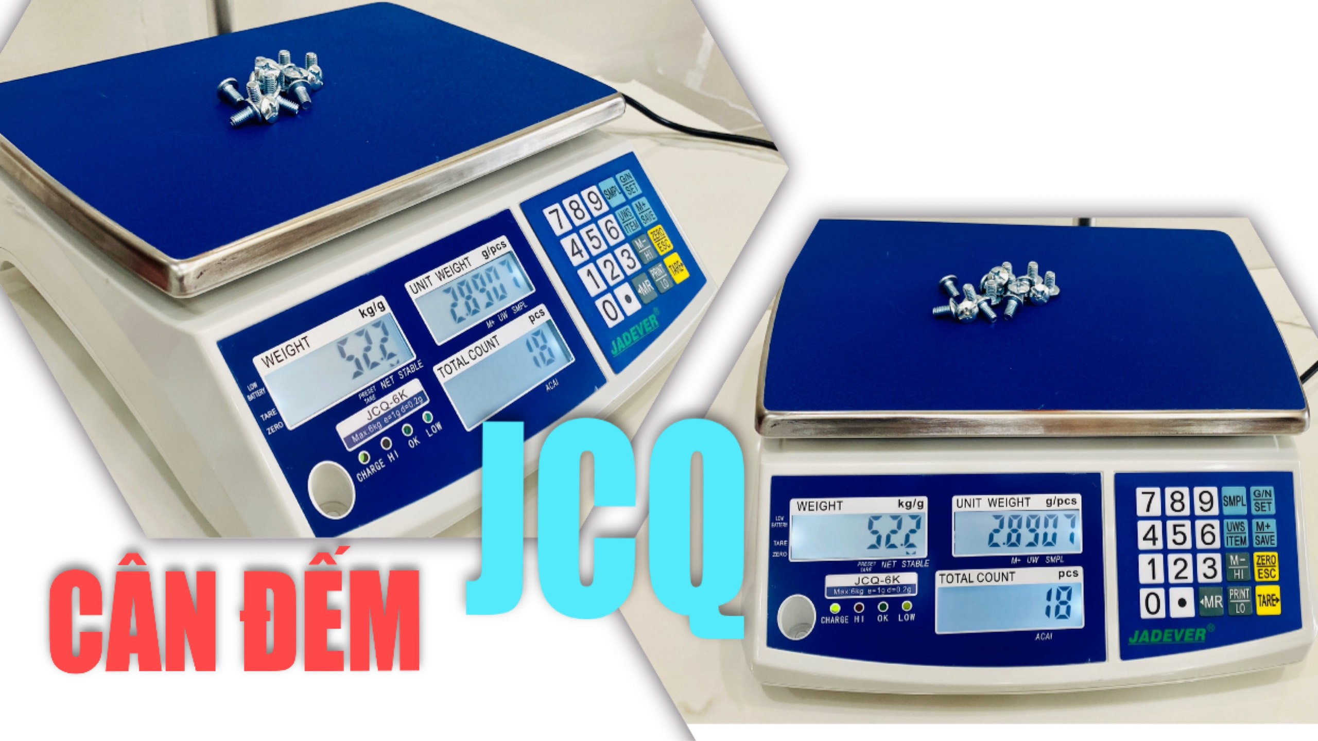 Cân Đếm Số Lượng JCQ 