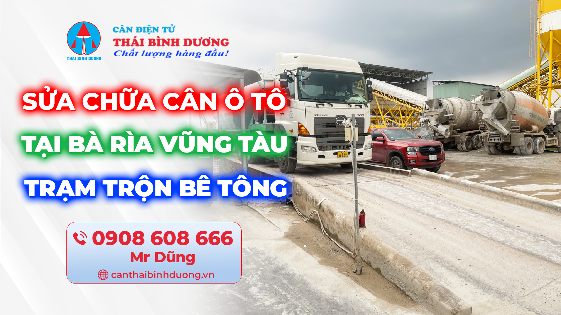 sửa chữa cân ô tô bà rịa vũng tàu