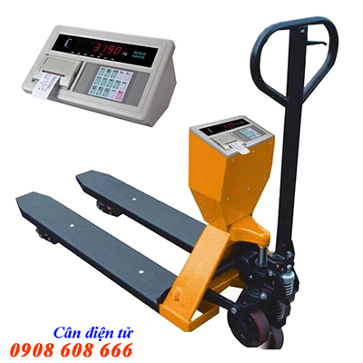 cân xe nâng kết nối không dây 1