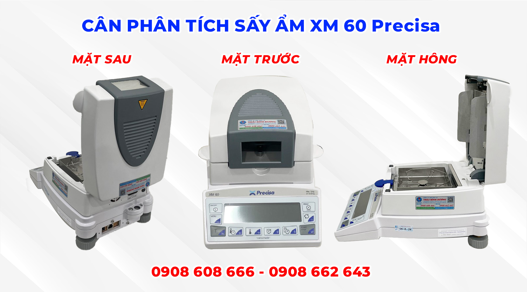 Xung quanh cân XM 60 Precisa