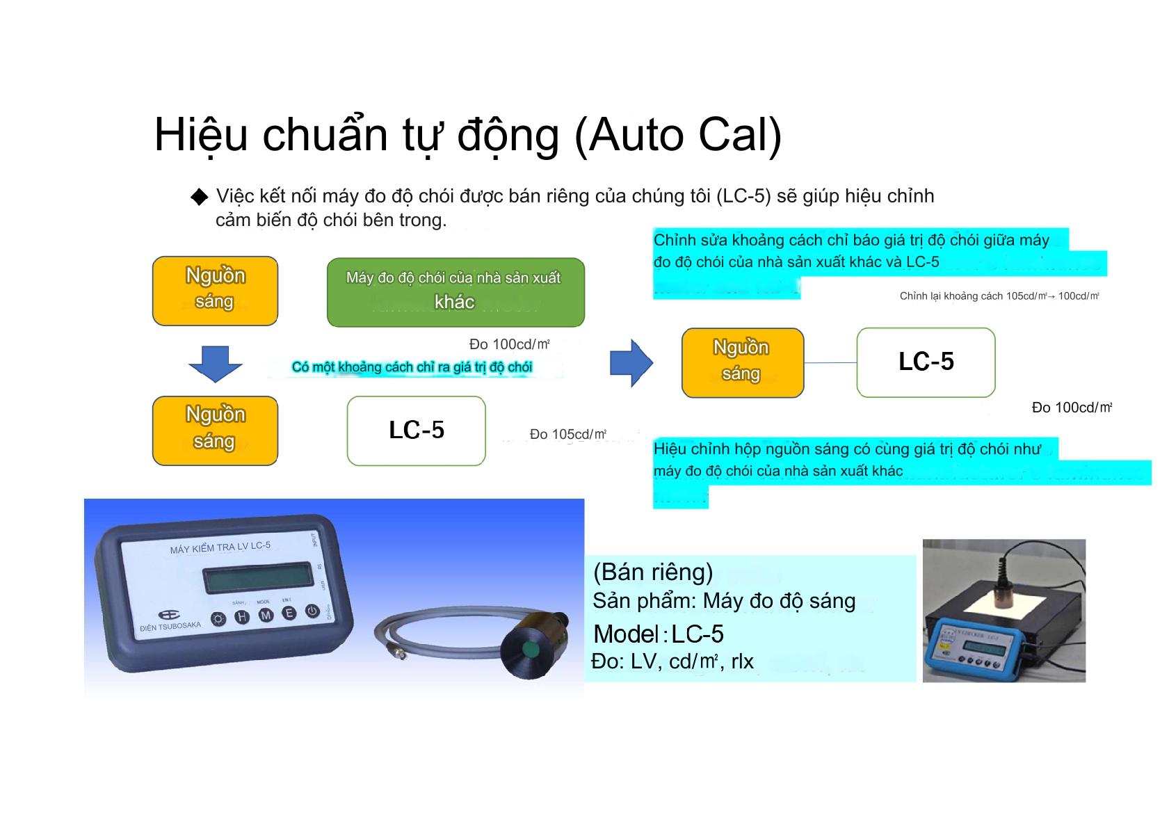 chức năng hiệu chỉnh tự động (Auto-calibration)