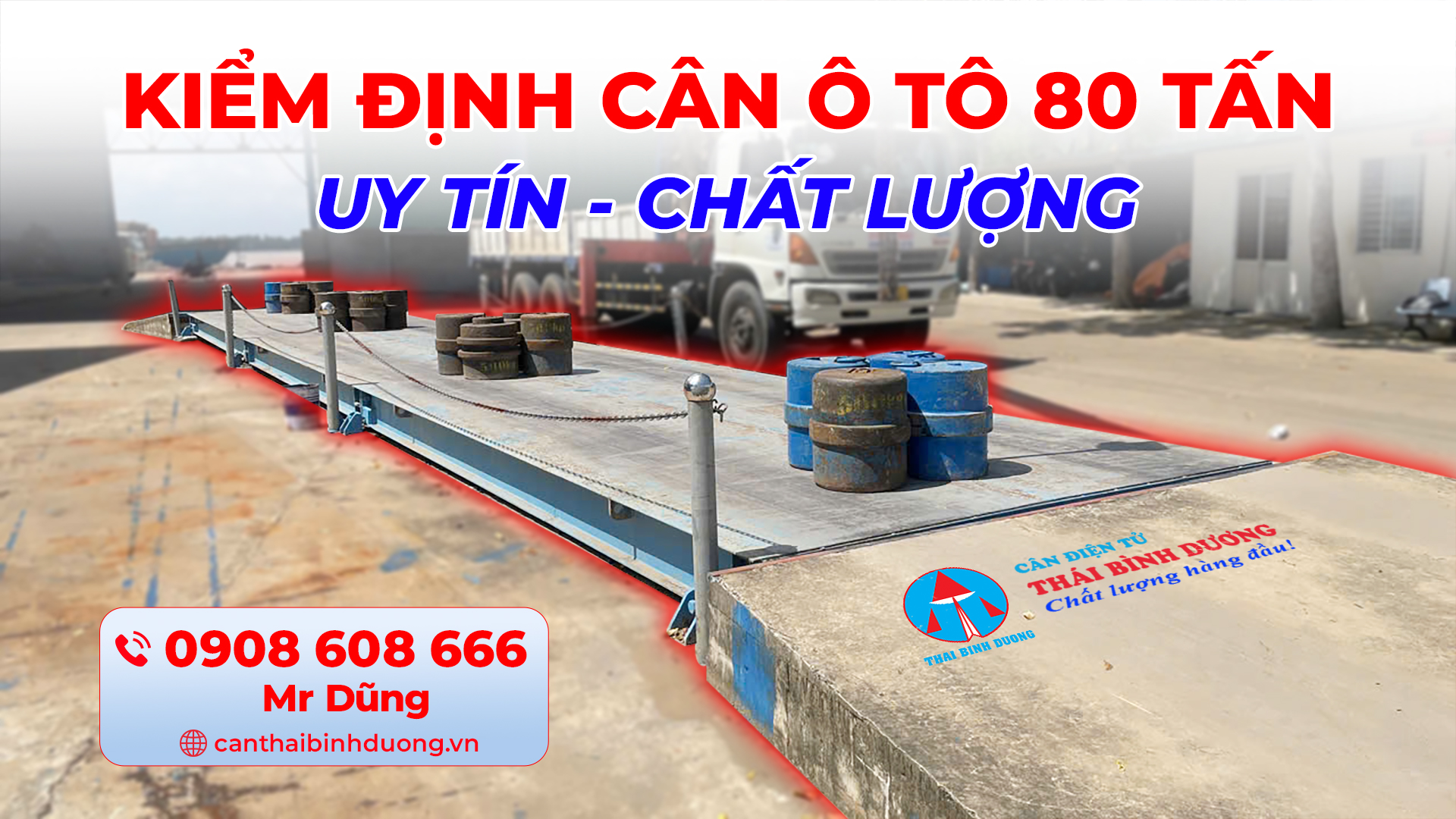 Kiểm Định Cân Ô Tô 80 Tấn