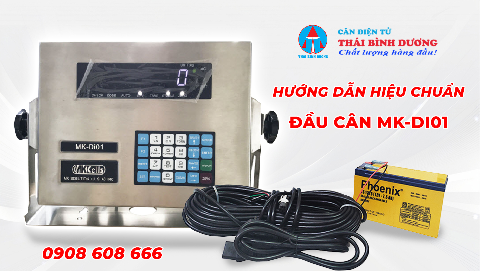 Đầu cân kỹ thuật số MK-Di01