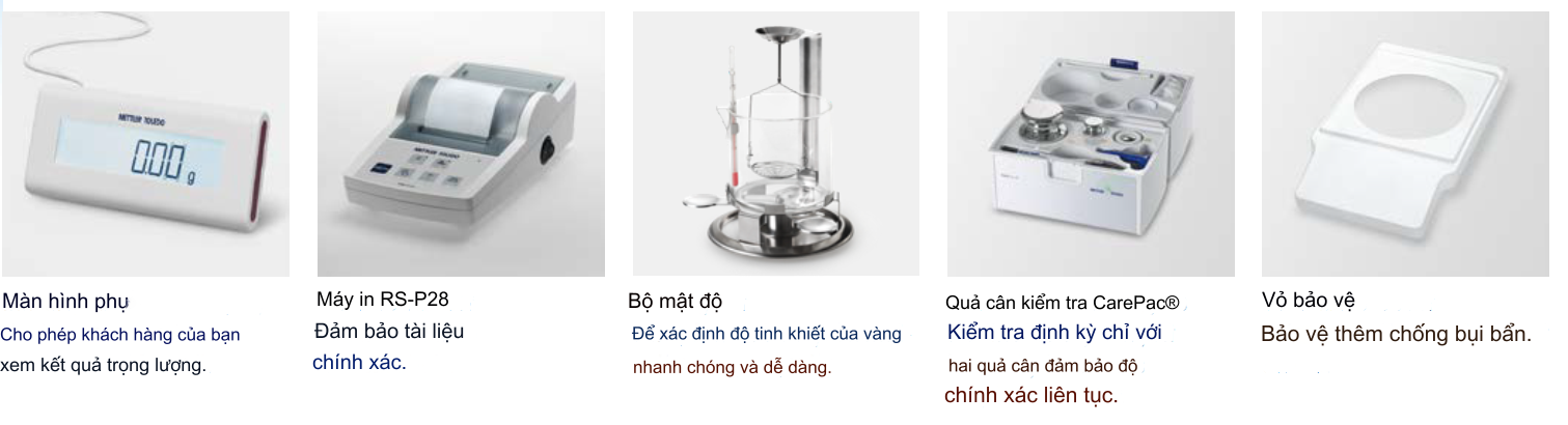 Phụ kiện hỗ trợ cân phân tích 4 số lẻ JE204G