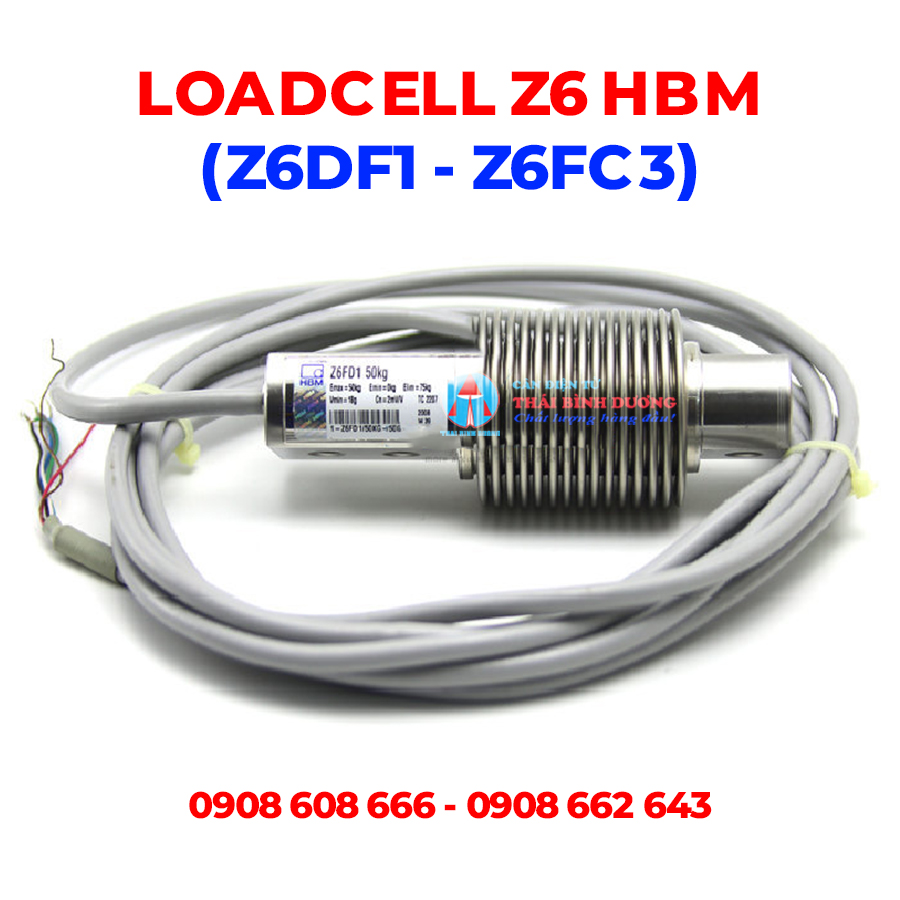 Loadcell Z6 HBM (Z6FD1 - Z6FC3)