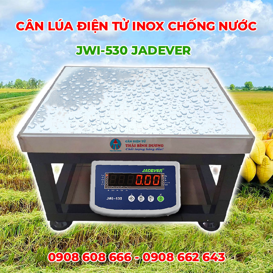 Cân Lúa Điện Tử Inox Chống Nước JWI-530 Jadever