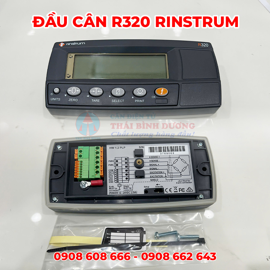 Đầu Cân Điện Tử R320 Rinstrum