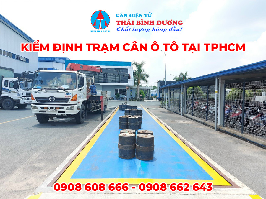 Kiểm định cân ô tô, xe tải tại TPHCM