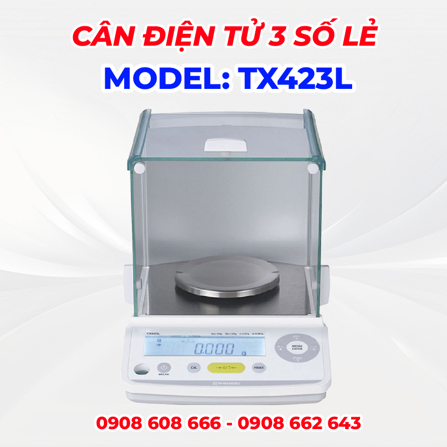 Cân điện tử 3 số lẻ TX423L Shimadzu