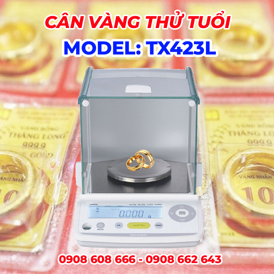 Cân Vàng Thử Tuổi TX423L