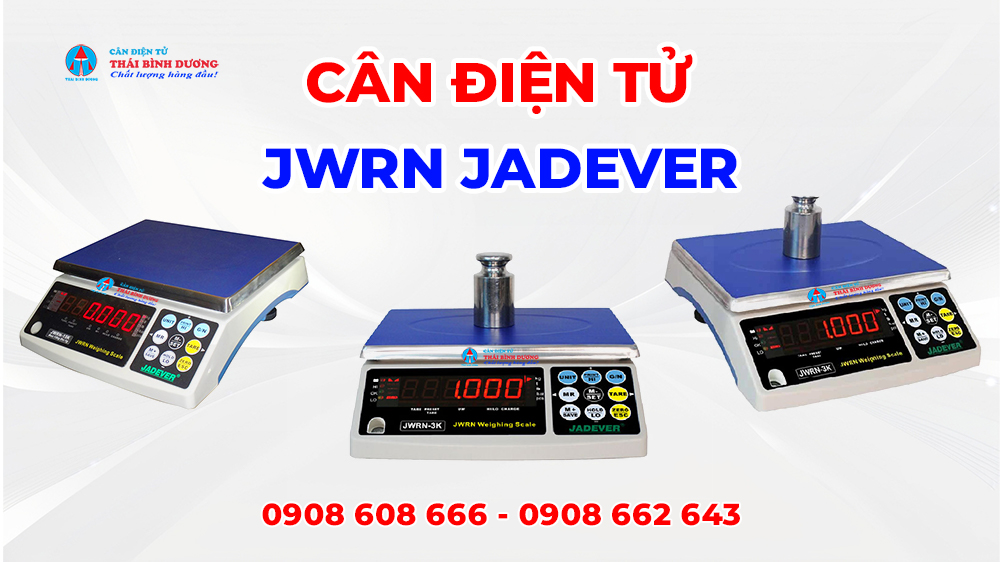 Cân điện tử JWRN Jadever banner