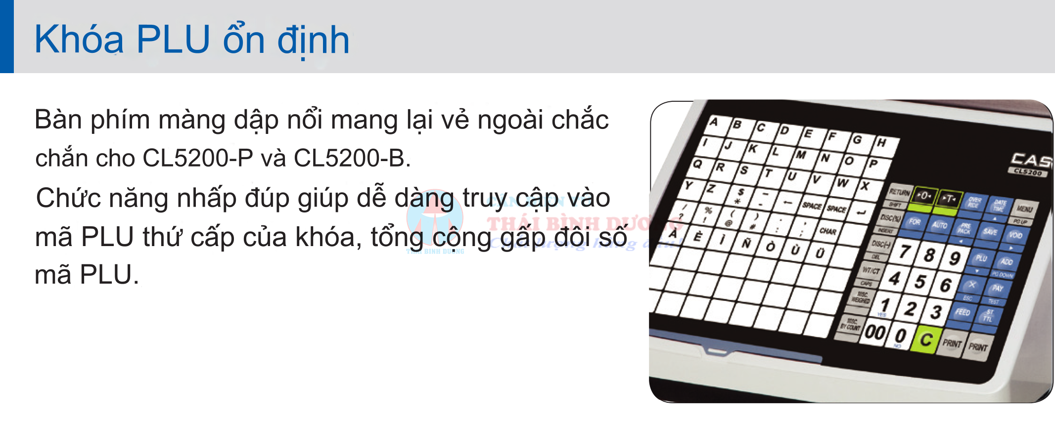 Cân chính xác ổn định trên CL5200