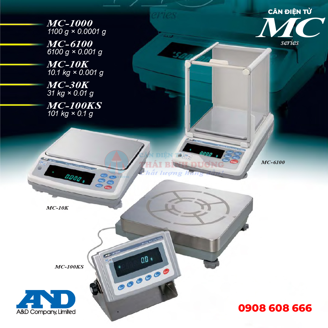 Cân Điện Tử MC Series AND